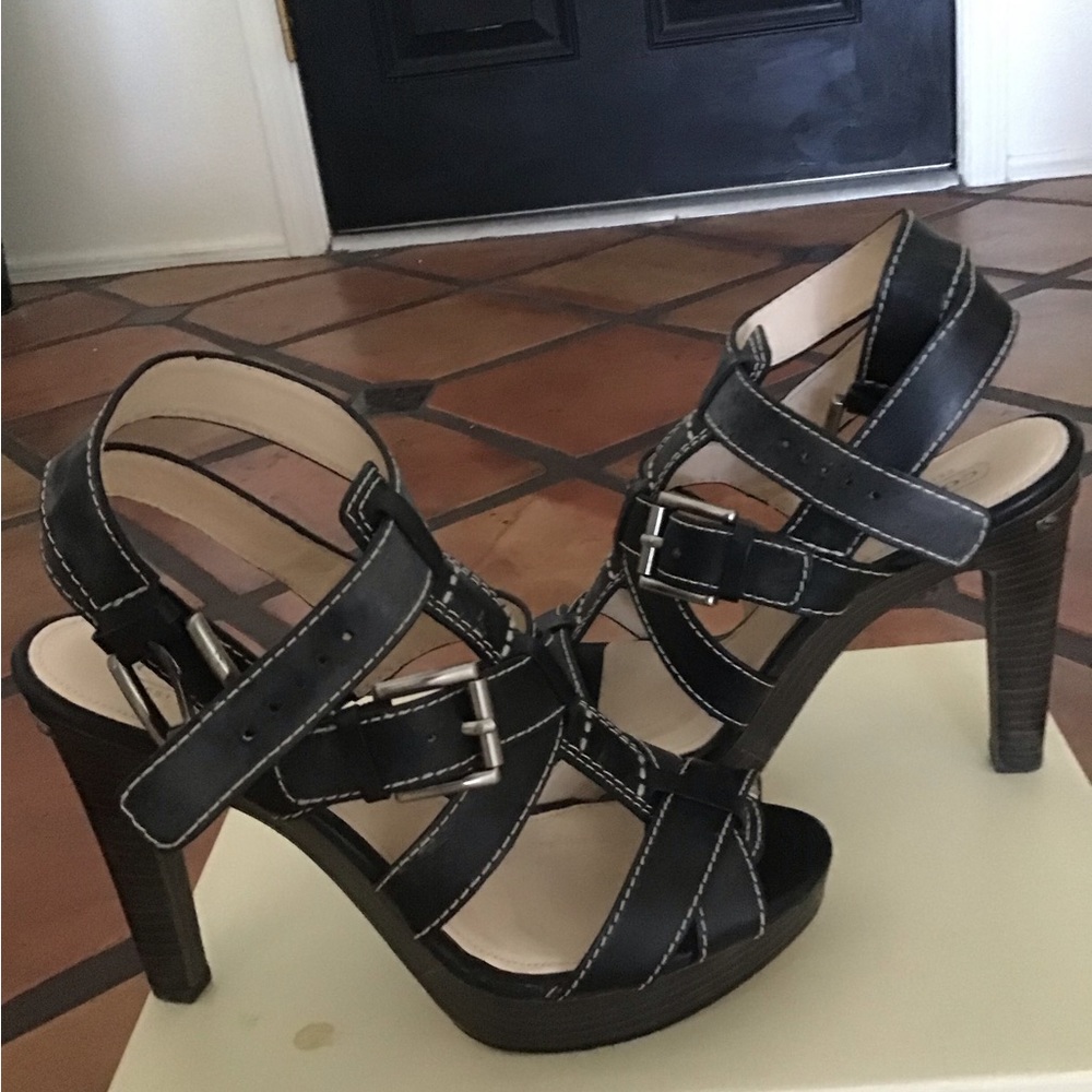 Coach Platform Heeled Sandals